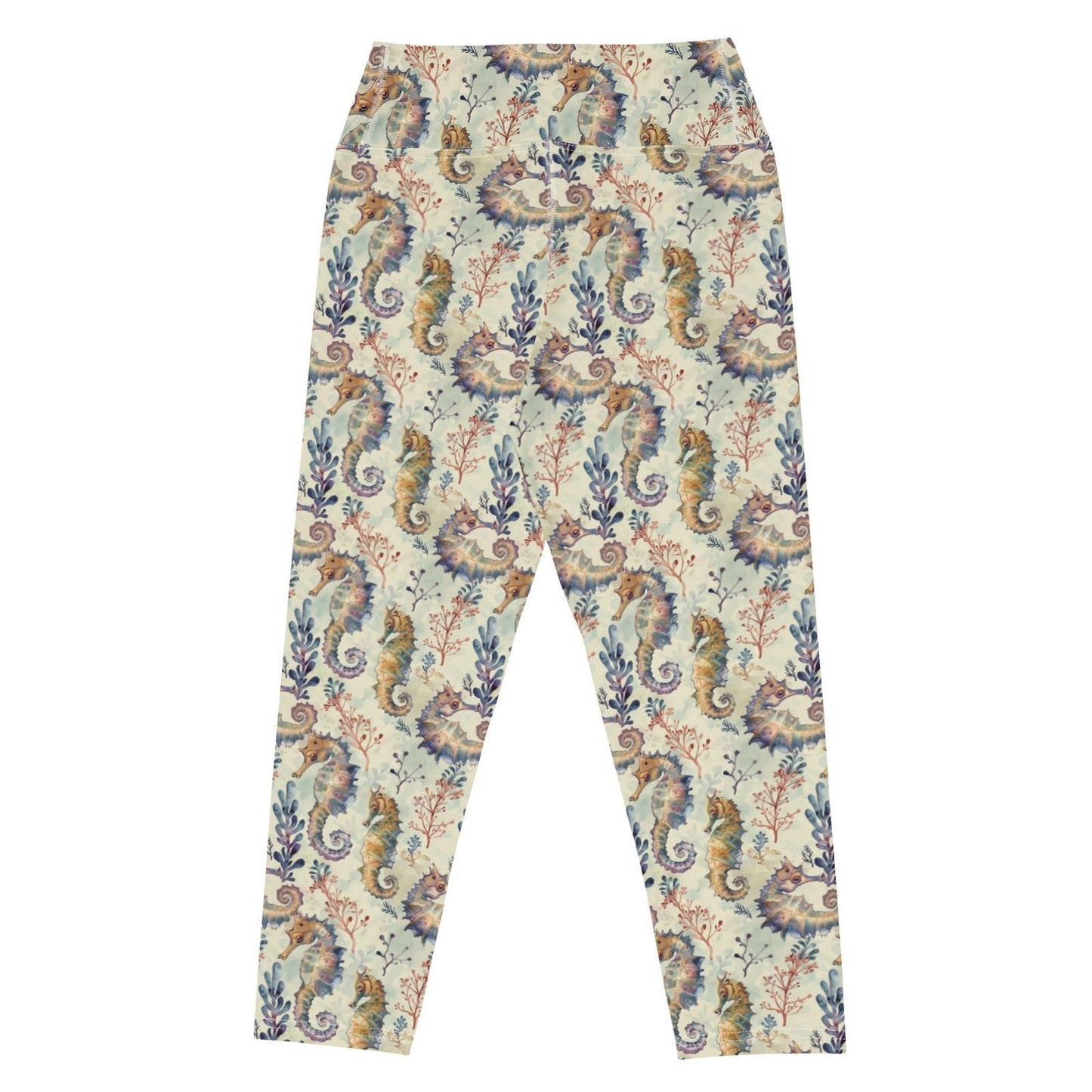 Salinity Swimwear Seahorse Haven Capri Swim Leggings Capri Leggings