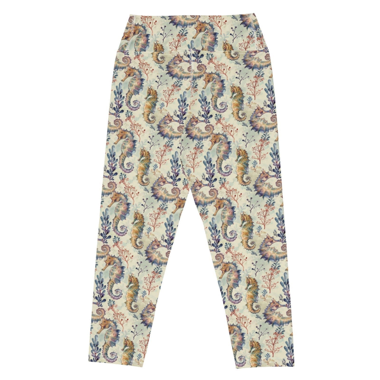 Seahorse Haven Capri Swim Leggings - Salinity Swimwear
