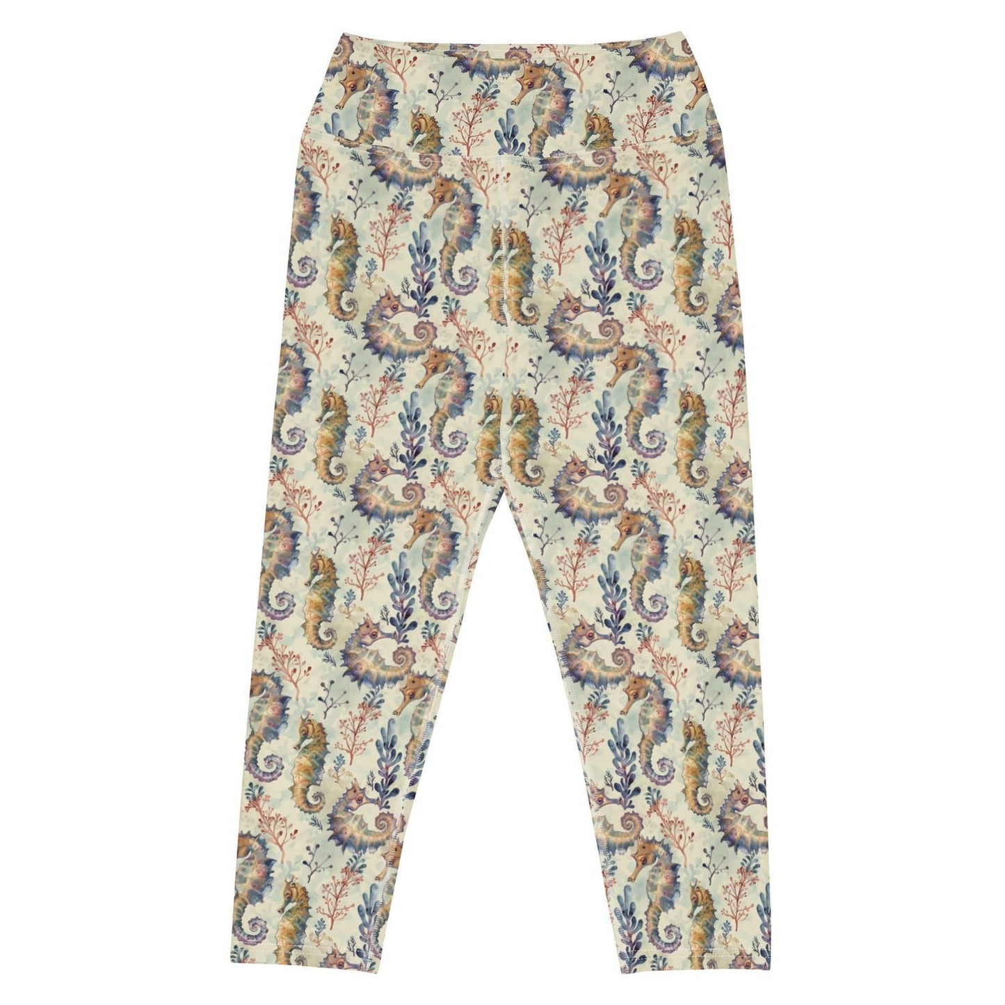 Salinity Swimwear Seahorse Haven Capri Swim Leggings Capri Leggings