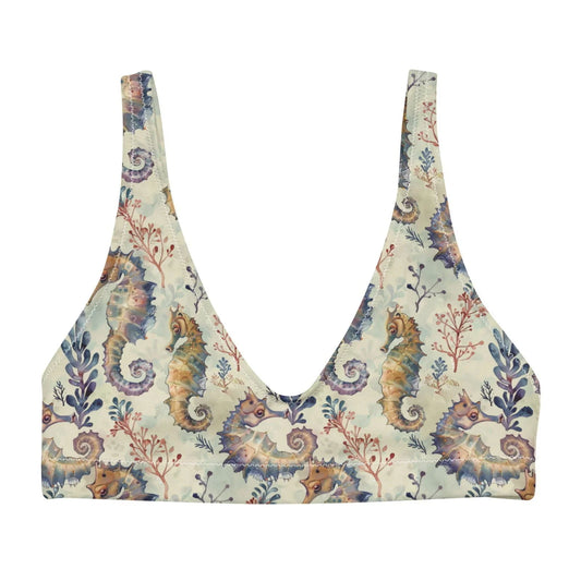 Seahorse Haven Eco Bikini Top - Salinity Swimwear