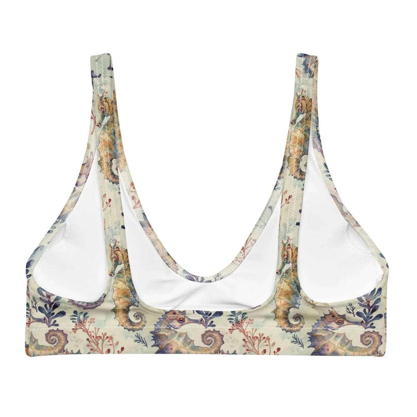 Seahorse Haven Eco Bikini Top - Salinity Swimwear