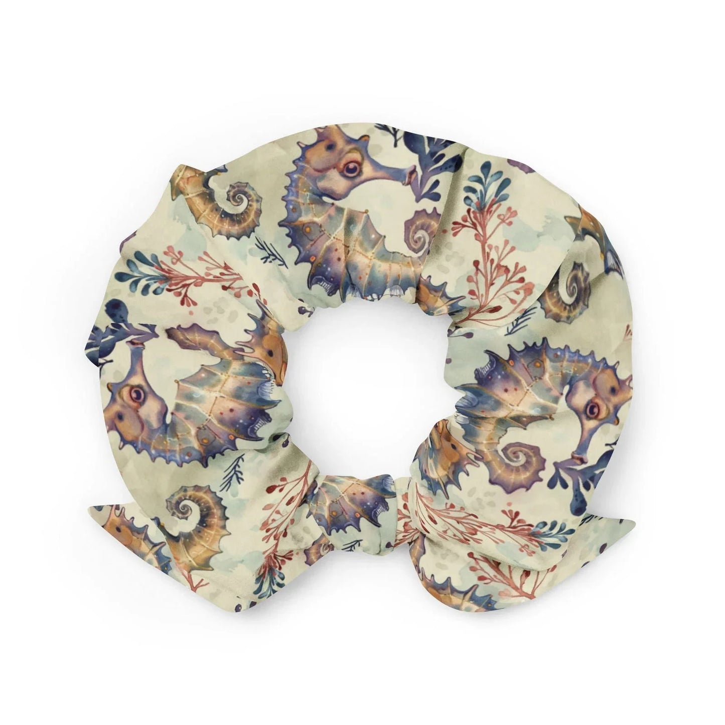 Seahorse Haven Eco-Scrunchie - Salinity Swimwear