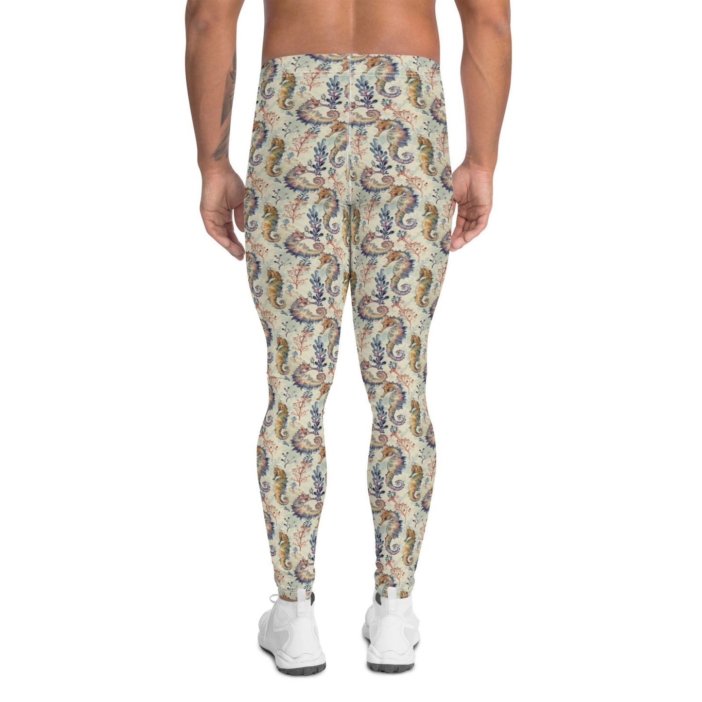 Seahorse Haven Men's Swim Leggings - Salinity Swimwear