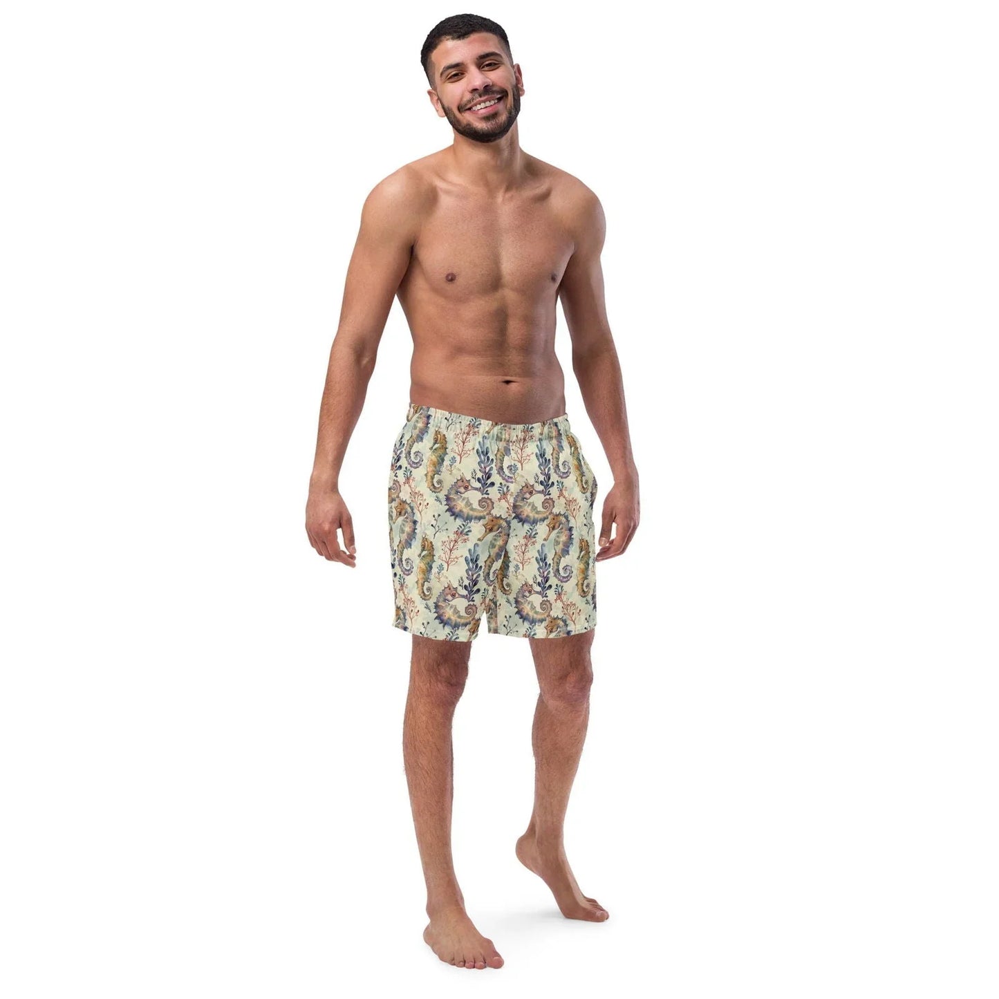 Seahorse Haven Men's Swim Trunks - Salinity Swimwear