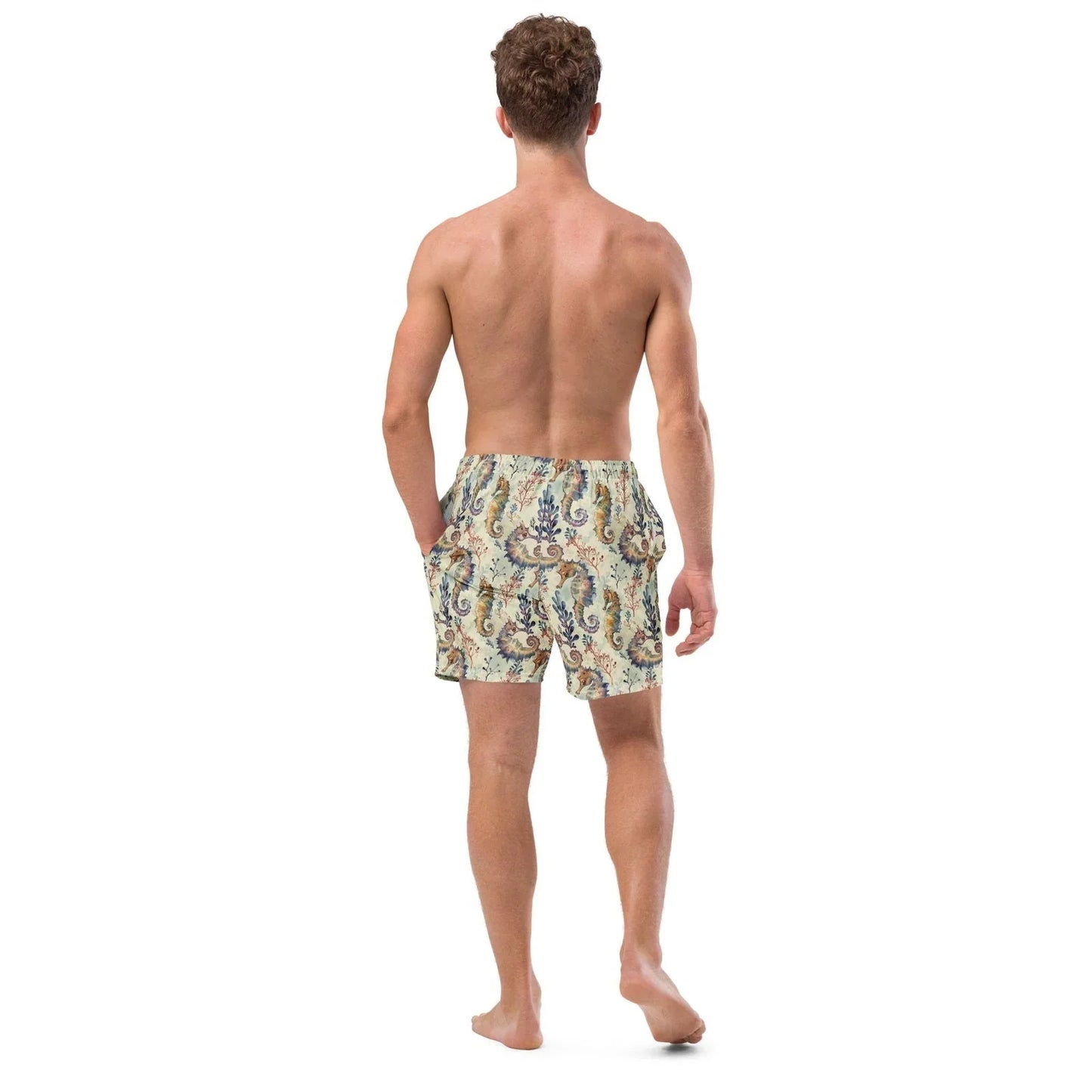 Seahorse Haven Men's Swim Trunks - Salinity Swimwear