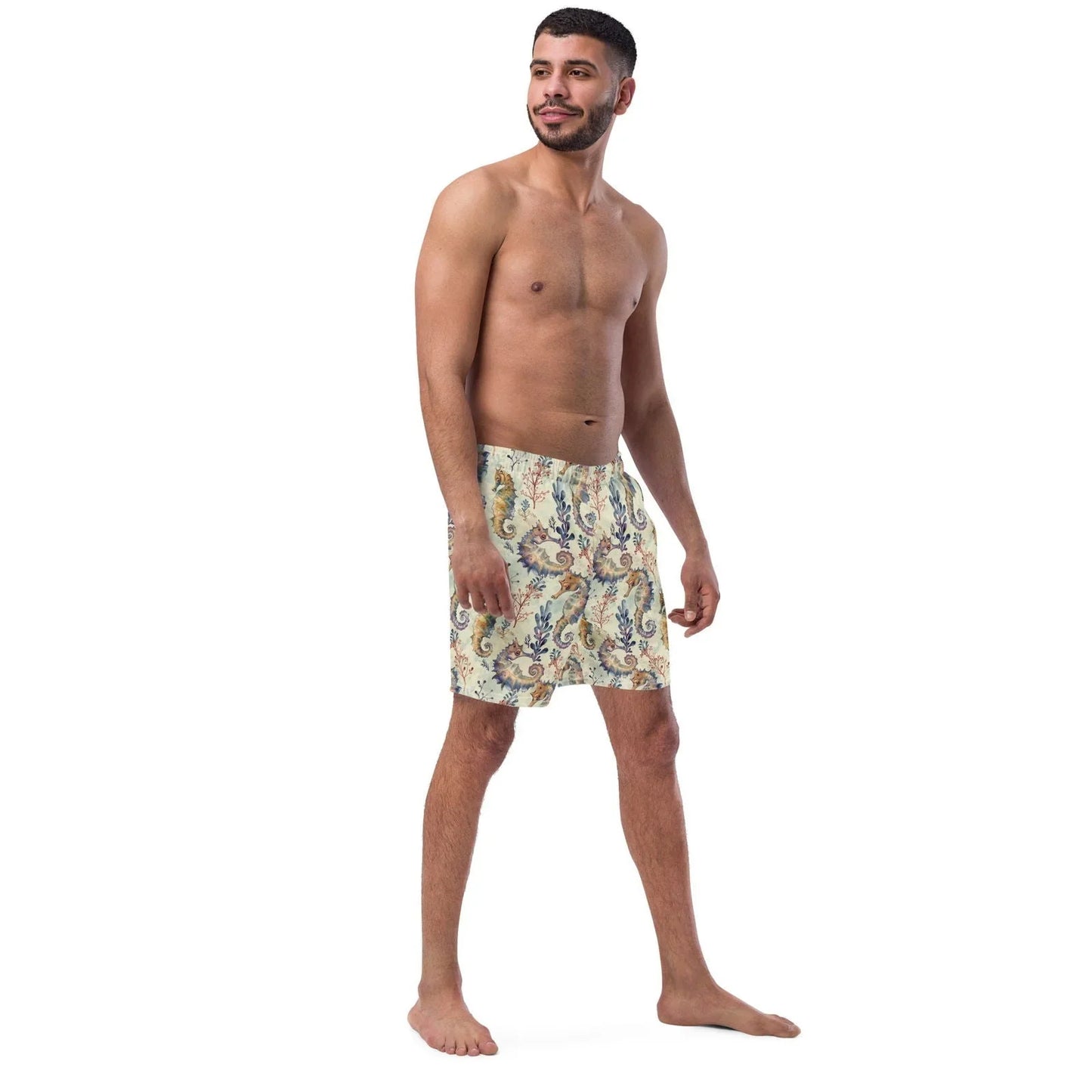Seahorse Haven Men's Swim Trunks - Salinity Swimwear