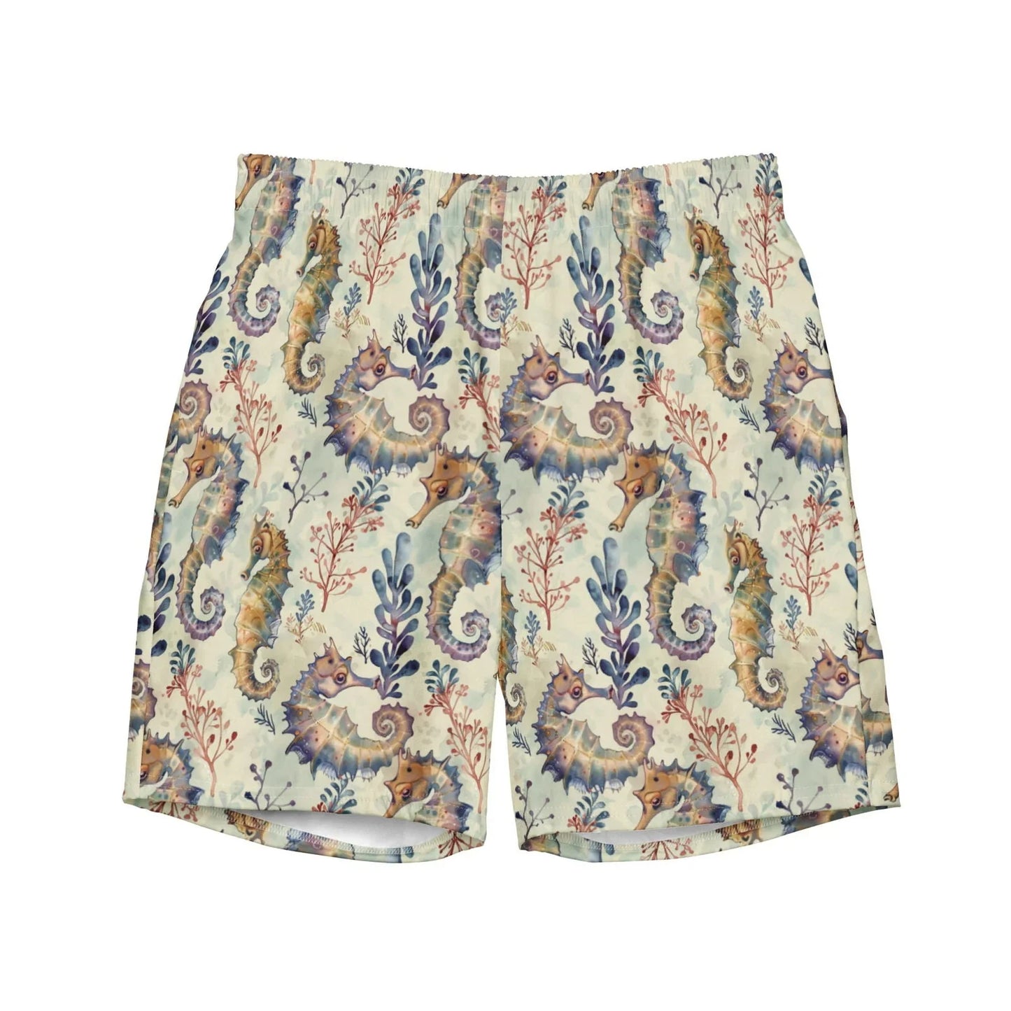 Seahorse Haven Men's Swim Trunks - Salinity Swimwear