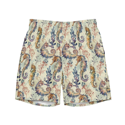 Seahorse Haven Men's Swim Trunks - Salinity Swimwear