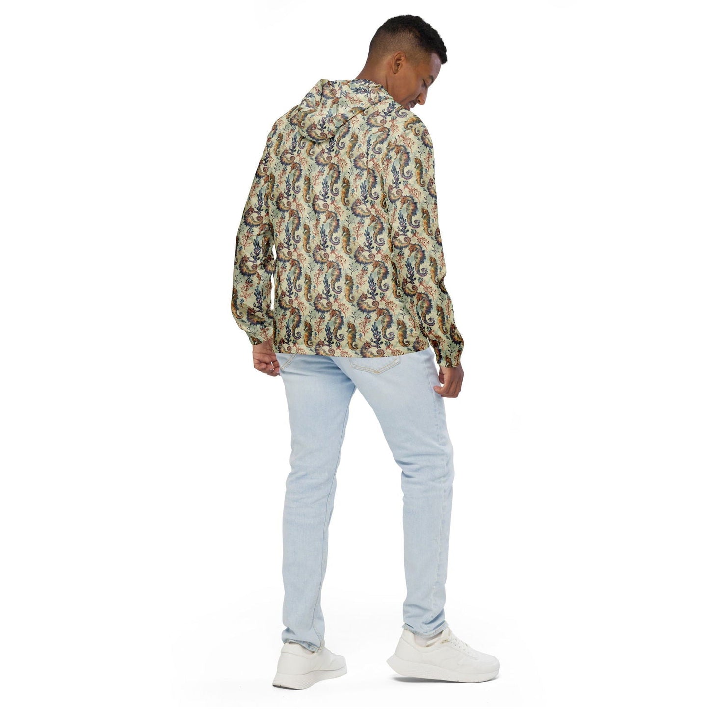Salinity Swimwear Seahorse Haven Men’s windbreaker Windbreaker