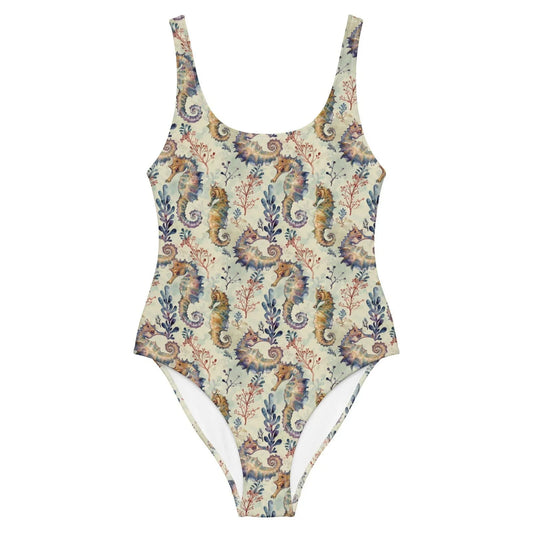 Seahorse Haven One-Piece Swimsuit - Salinity Swimwear