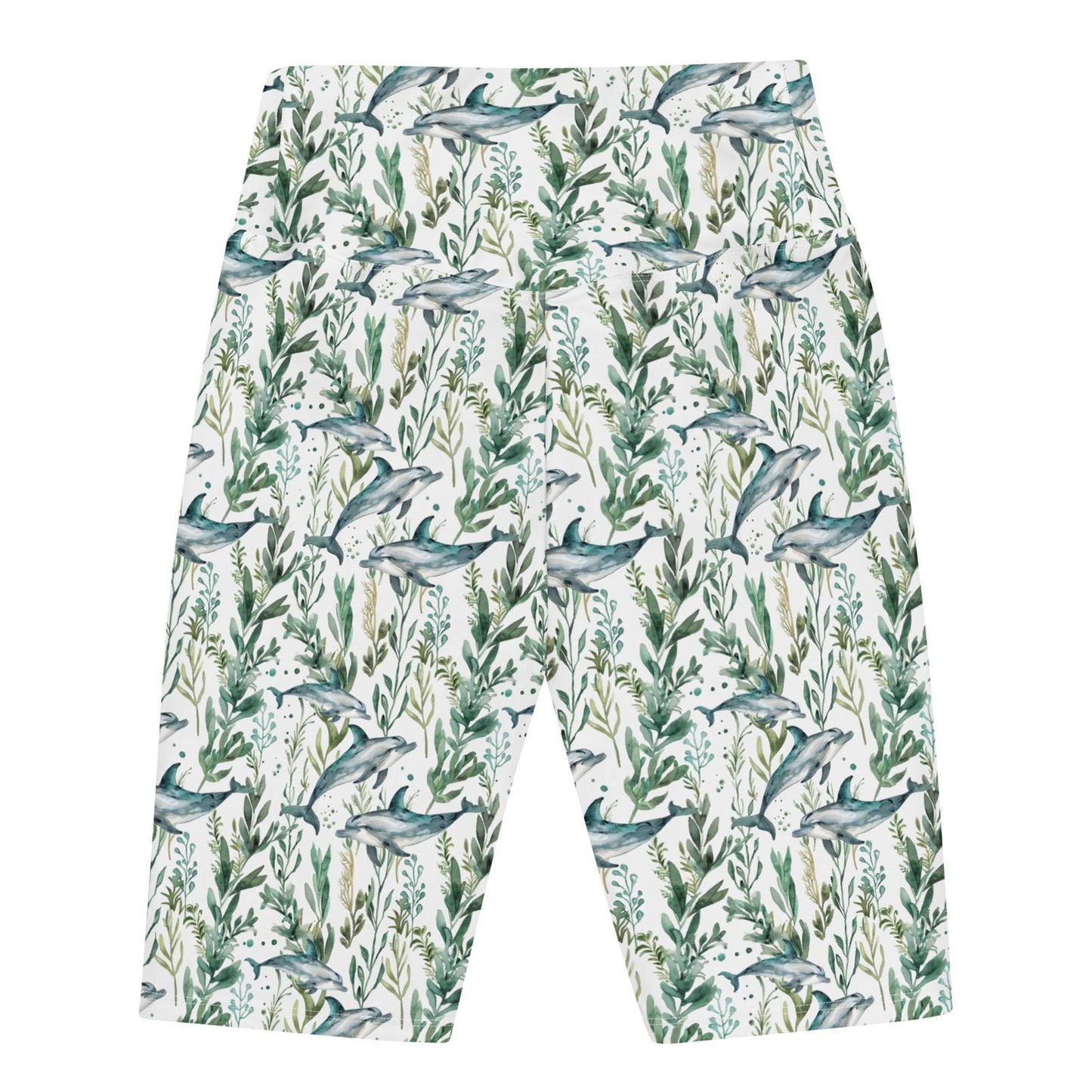 Salinity Swimwear Seascape Dolphin 8" Inch Dive Shorts Shorts