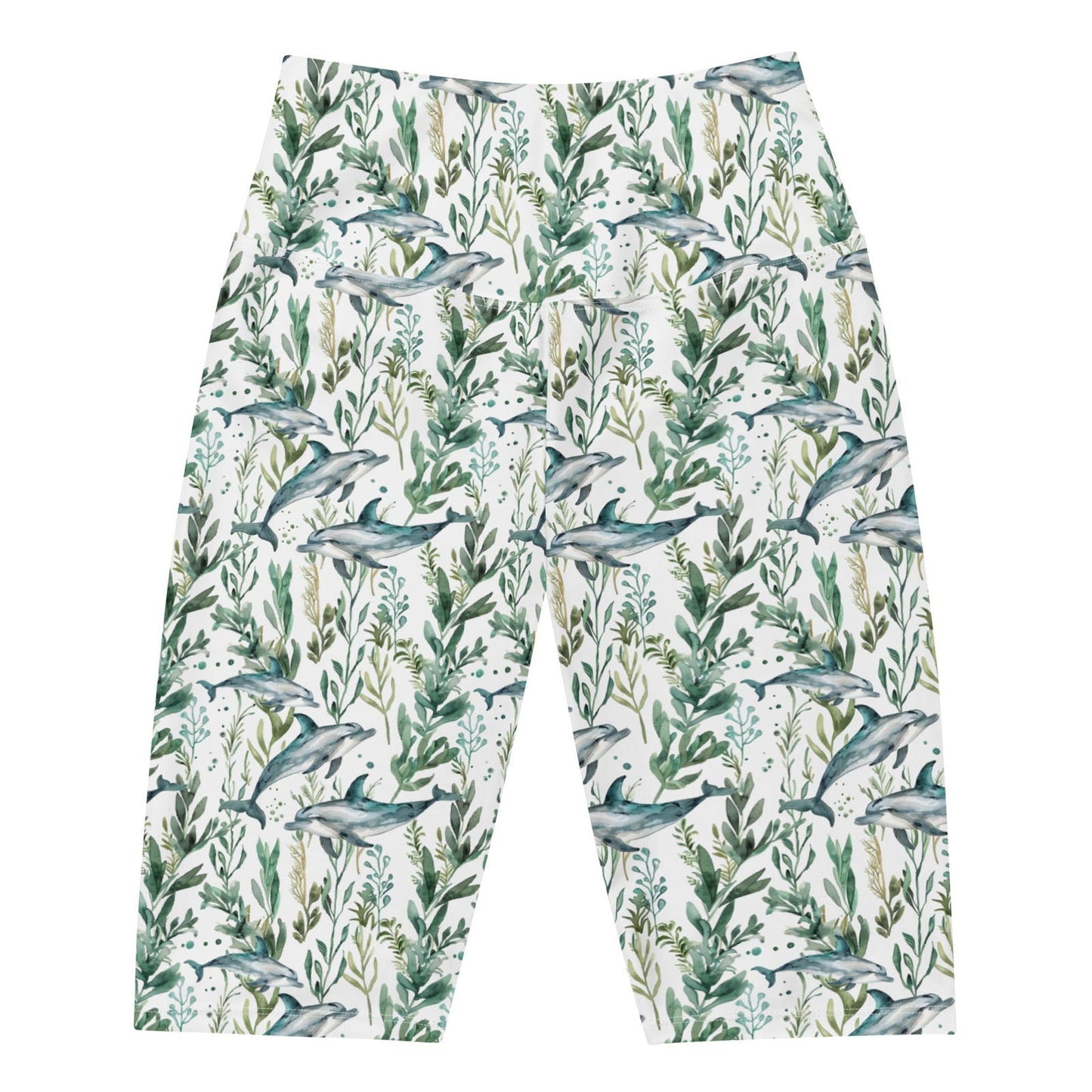 Salinity Swimwear Seascape Dolphin 8" Inch Dive Shorts Shorts