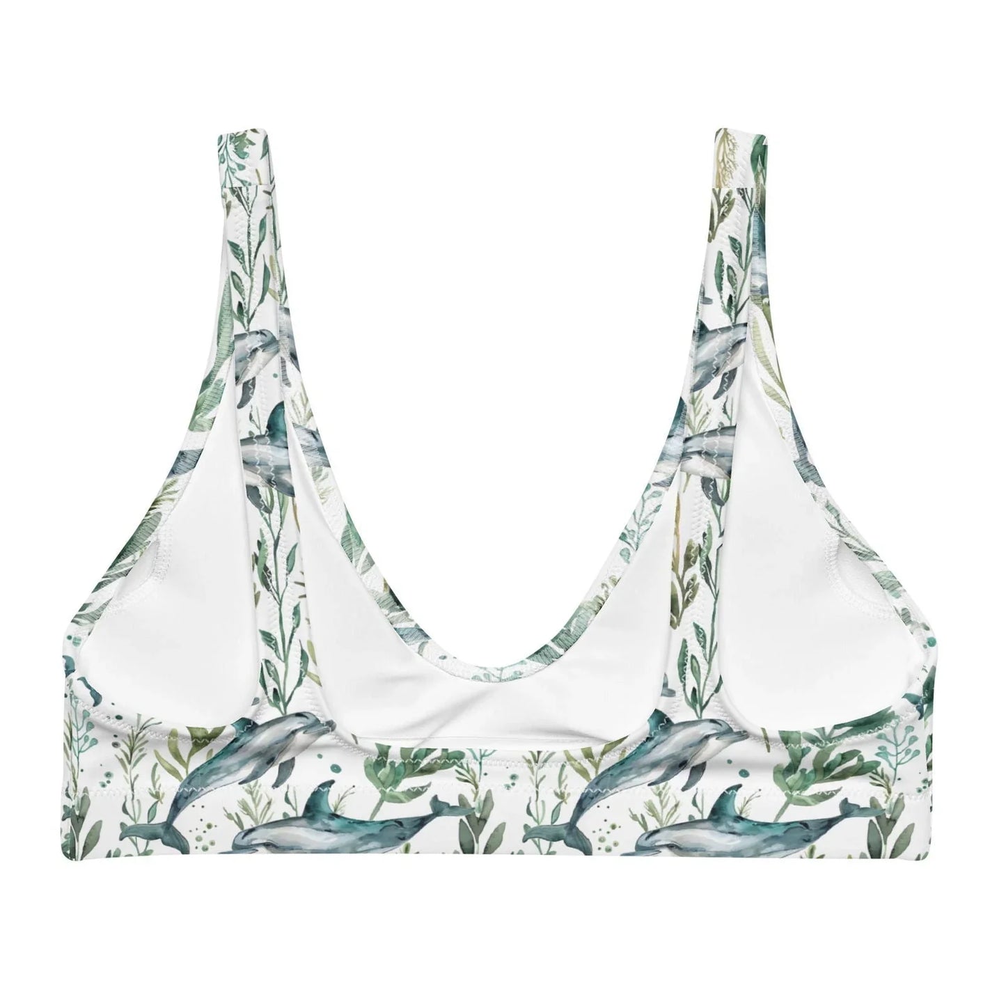 Seascape Dolphin Eco Bikini Top - Salinity Swimwear