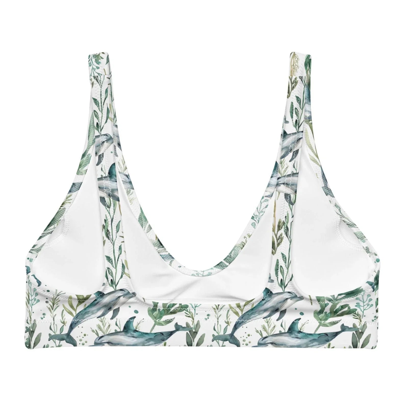 Seascape Dolphin Eco Bikini Top - Salinity Swimwear