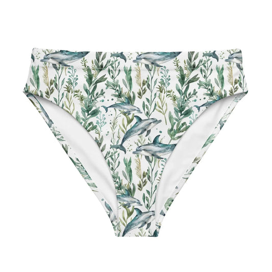 Seascape Dolphin Eco High-Waisted Bikini Bottom - Salinity Swimwear