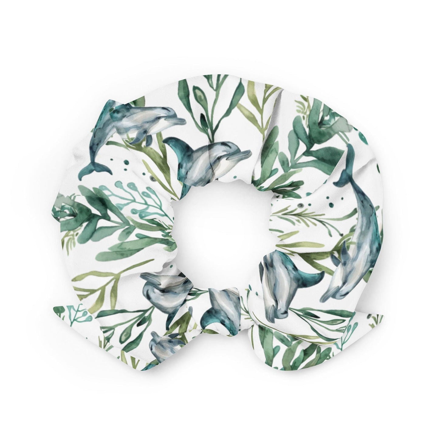 Salinity Swimwear Seascape Dolphin Eco - Scrunchie Scrunchie