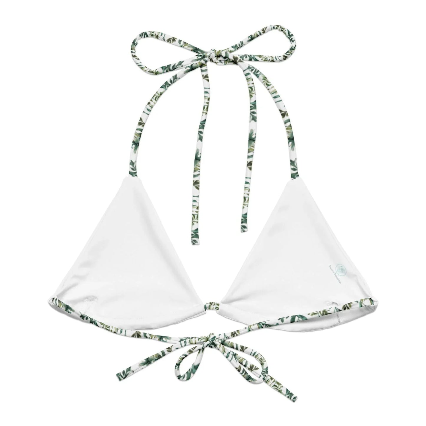 Seascape Dolphin Eco String Bikini Top - Salinity Swimwear