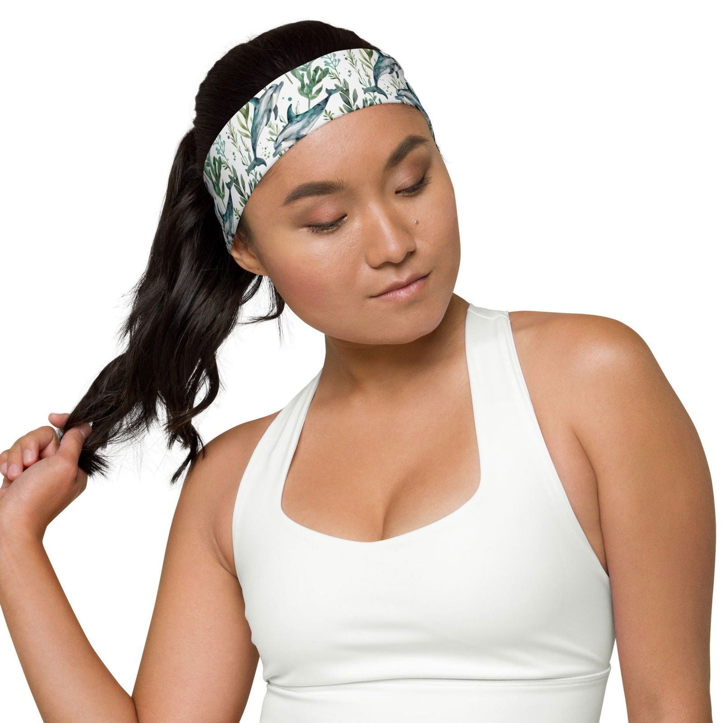 Salinity Swimwear Seascape Dolphin Headband Headband