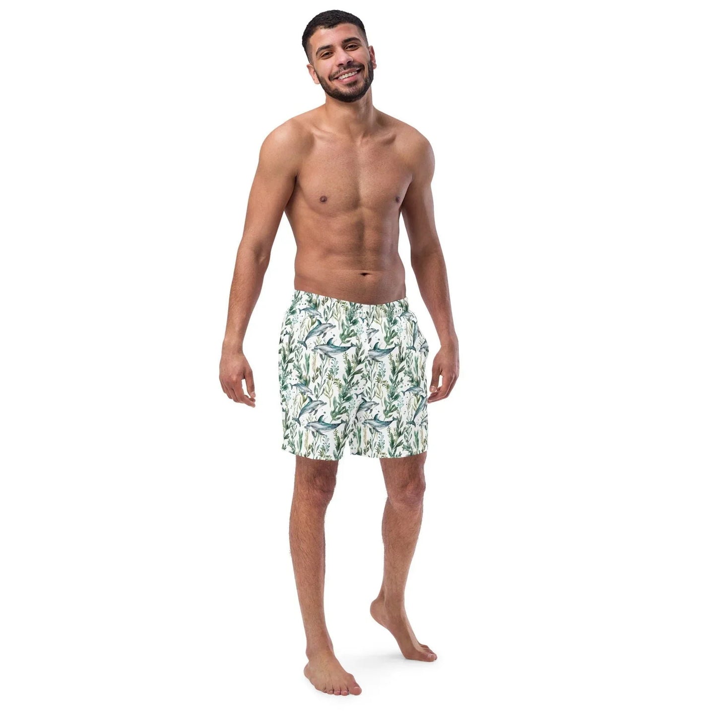 Seascape Dolphin Men's Swim Trunks - Salinity Swimwear