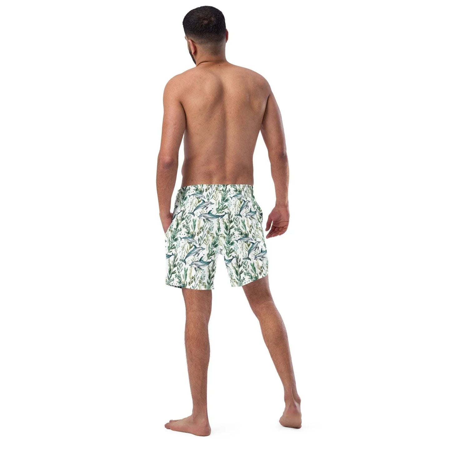 Seascape Dolphin Men's Swim Trunks - Salinity Swimwear
