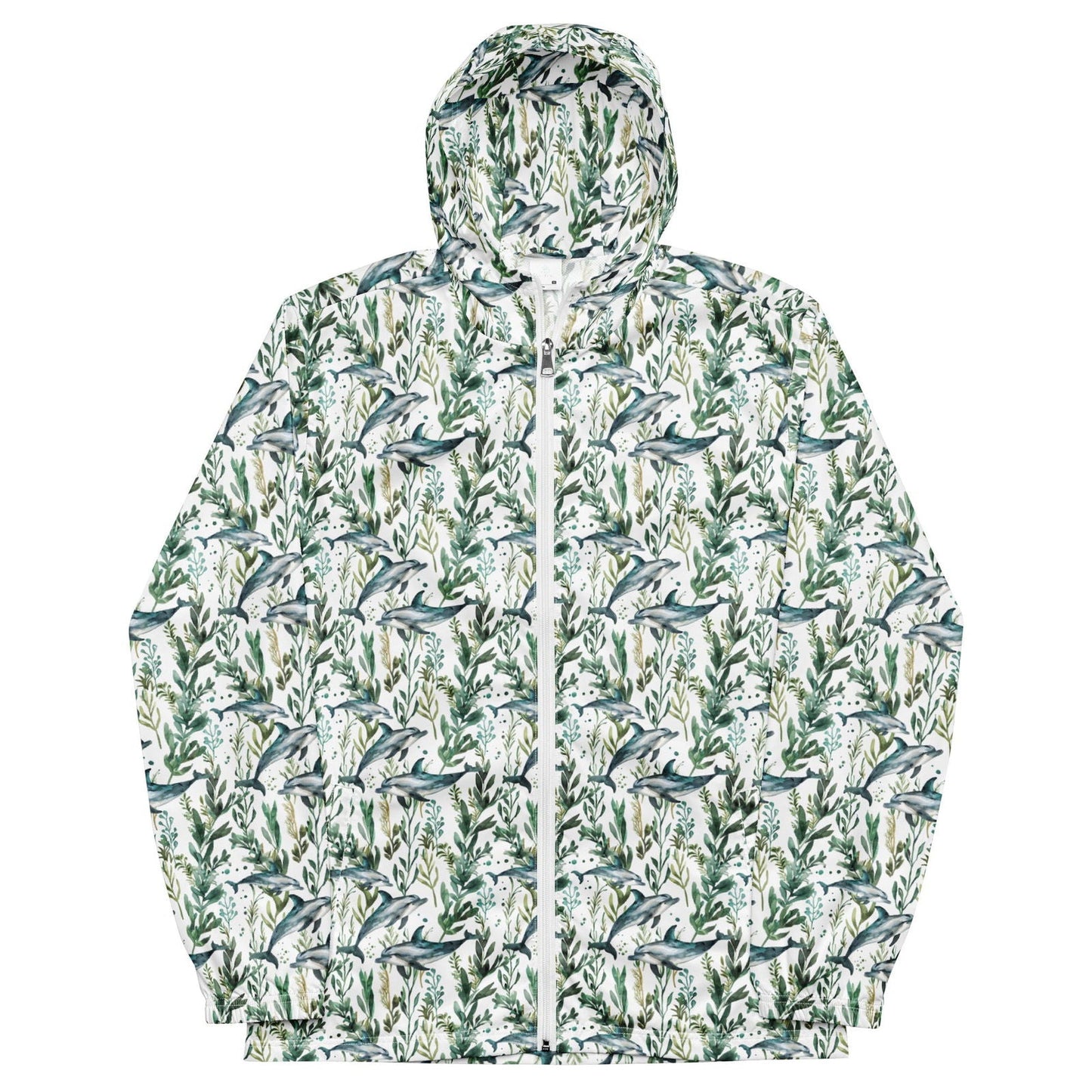 Salinity Swimwear Seascape Dolphin Men’s windbreaker Windbreaker
