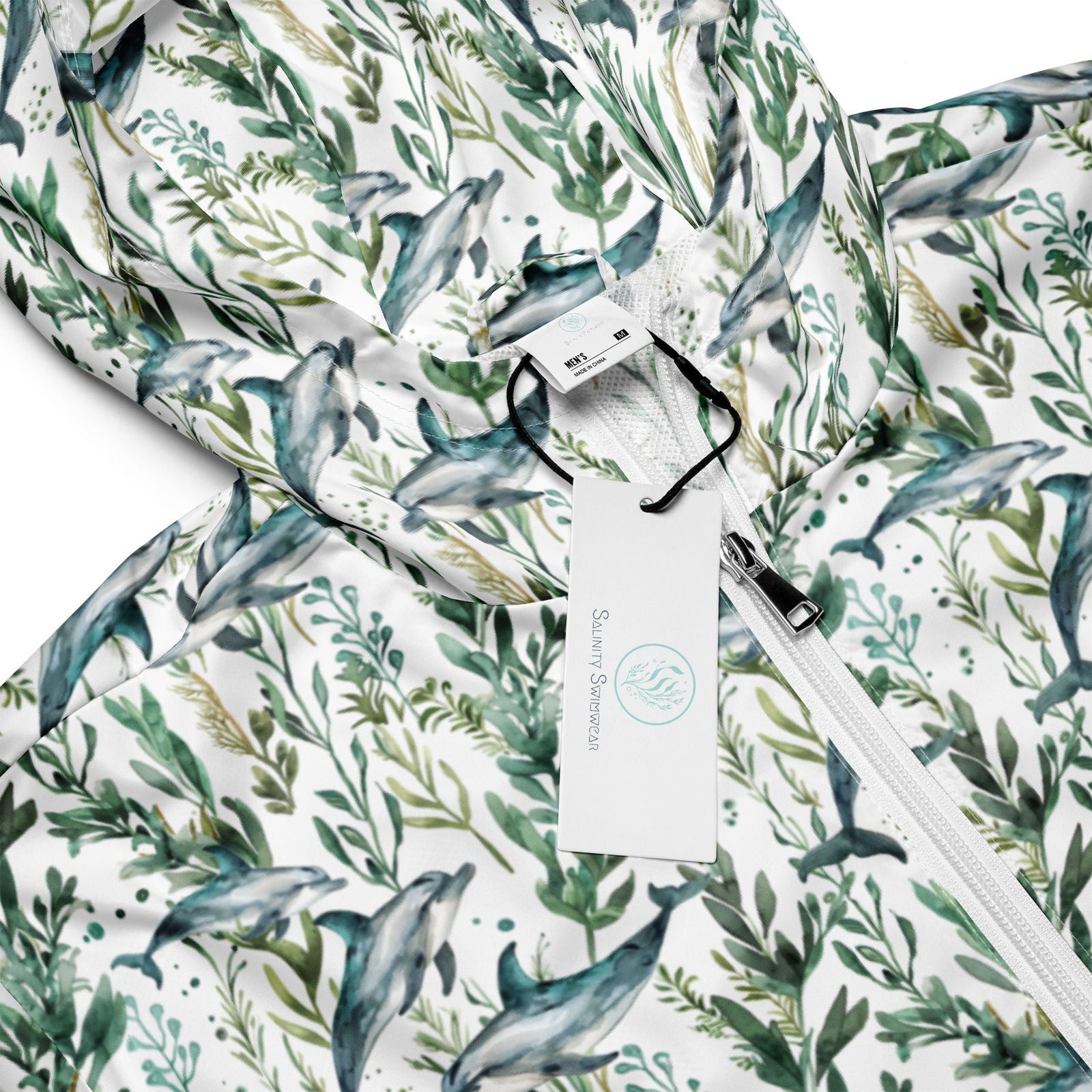 Seascape Dolphin Men’s windbreaker - Salinity Swimwear