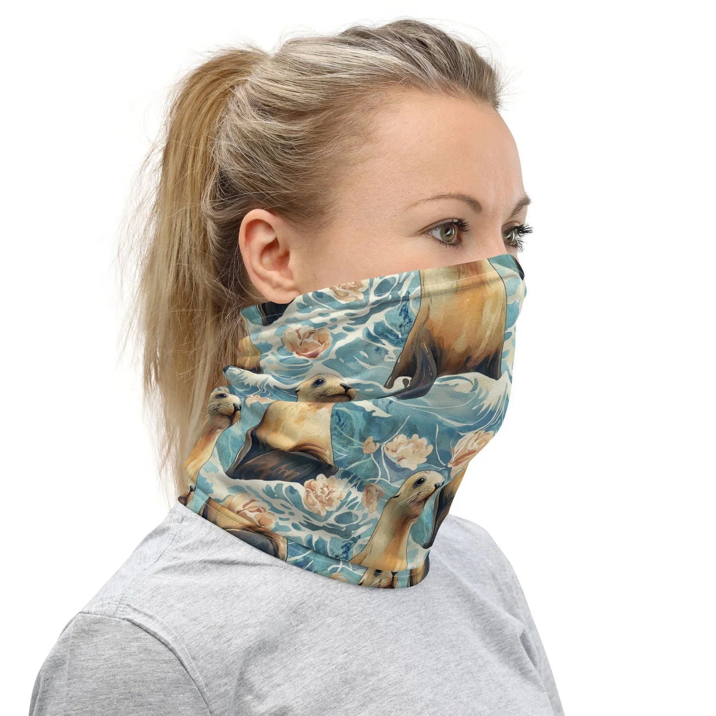 Seaside Sea Lion Buff - Salinity Swimwear