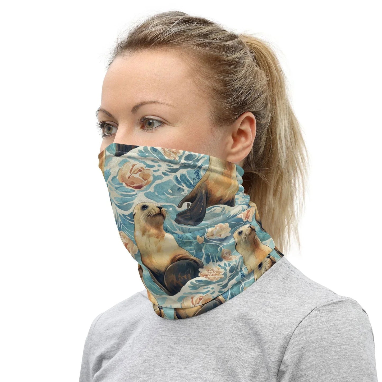 Seaside Sea Lion Buff - Salinity Swimwear