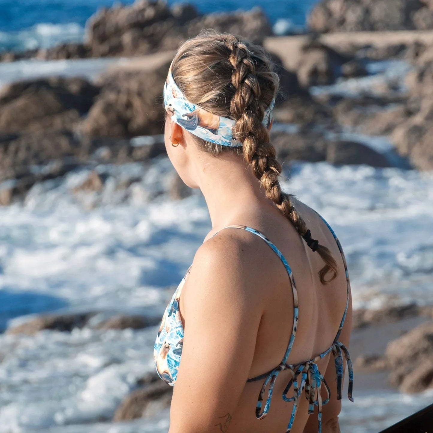 Seaside Sea Lion Headband - Salinity Swimwear