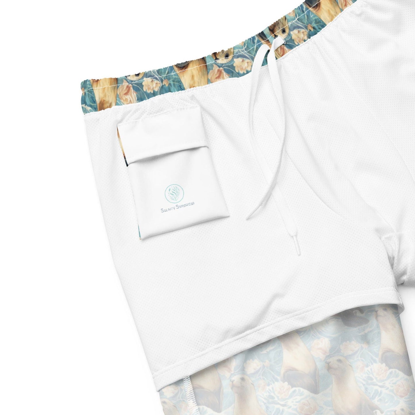 Salinity Swimwear Seaside Sea Lion Men's Swim Trunks Swim Trunks