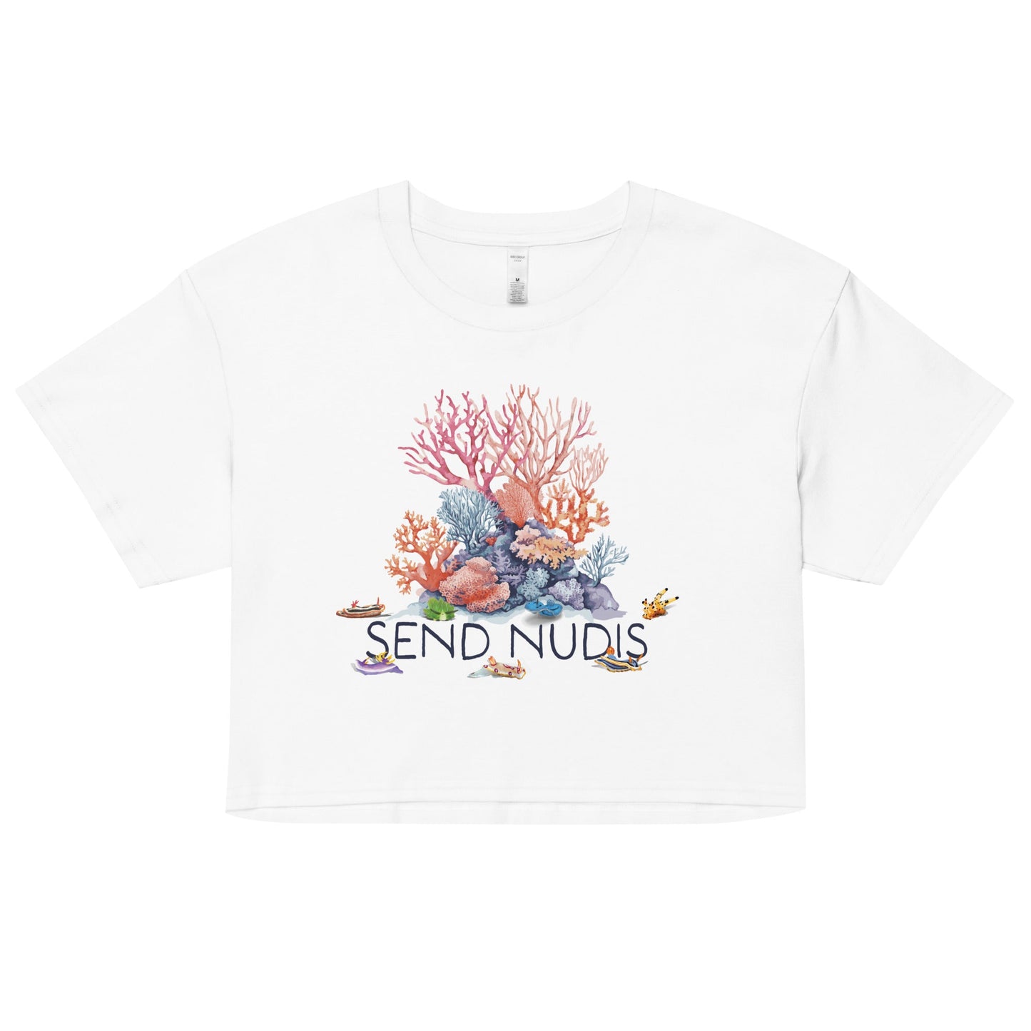Salinity Swimwear Send Nudis Women’s Crop Top T-Shirt