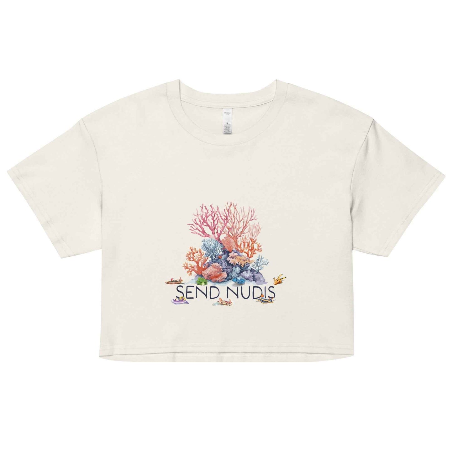 Salinity Swimwear Send Nudis Women’s Crop Top T-Shirt
