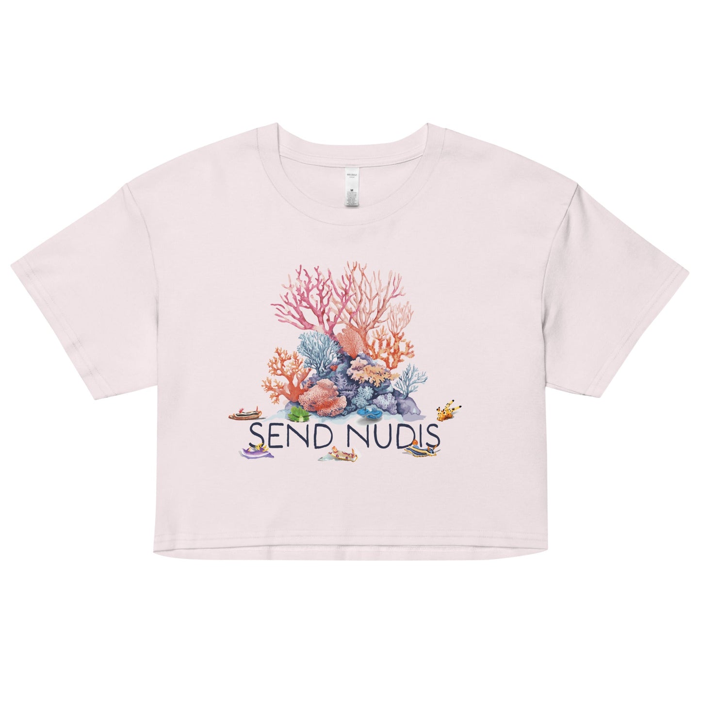 Salinity Swimwear Send Nudis Women’s Crop Top T-Shirt