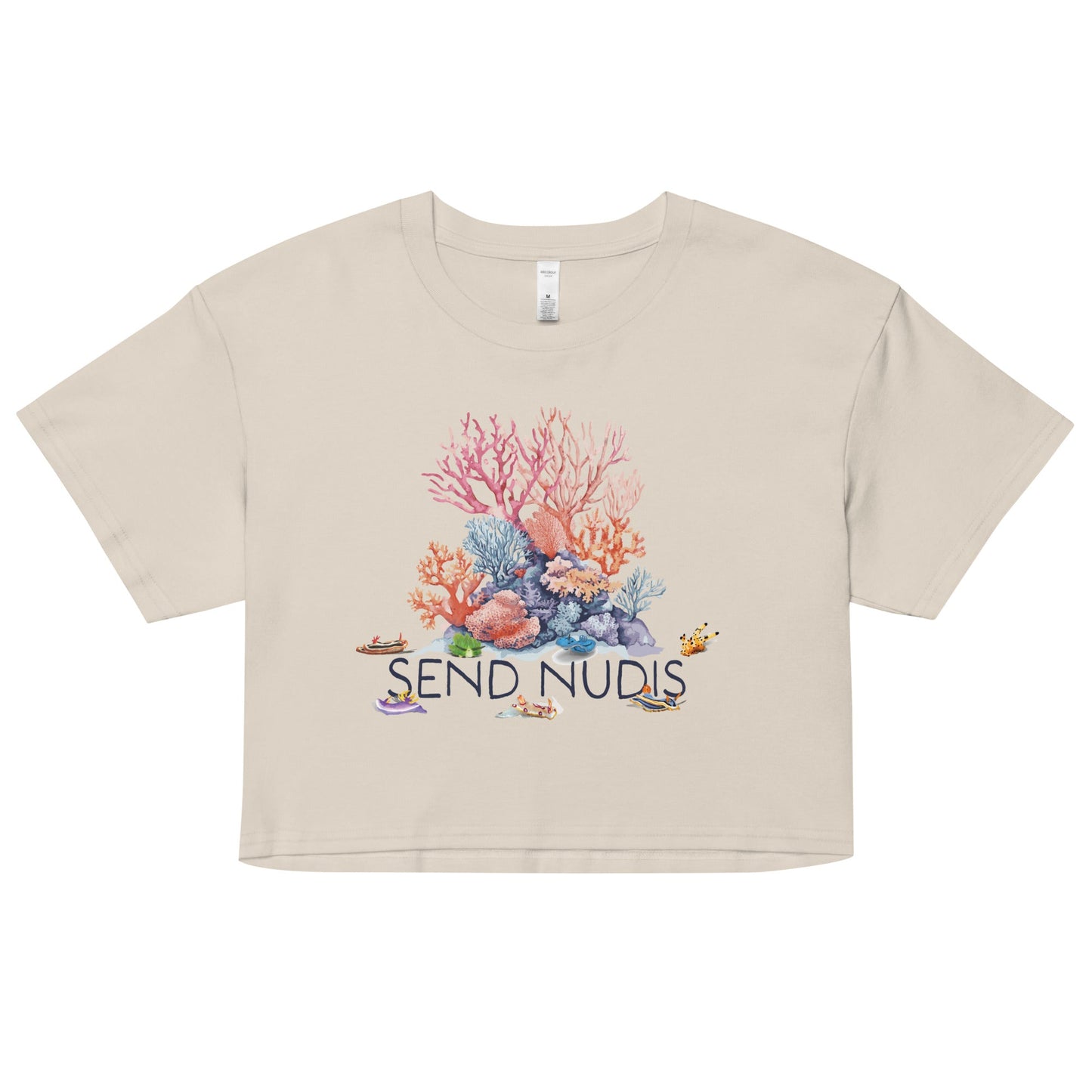 Salinity Swimwear Send Nudis Women’s Crop Top T-Shirt