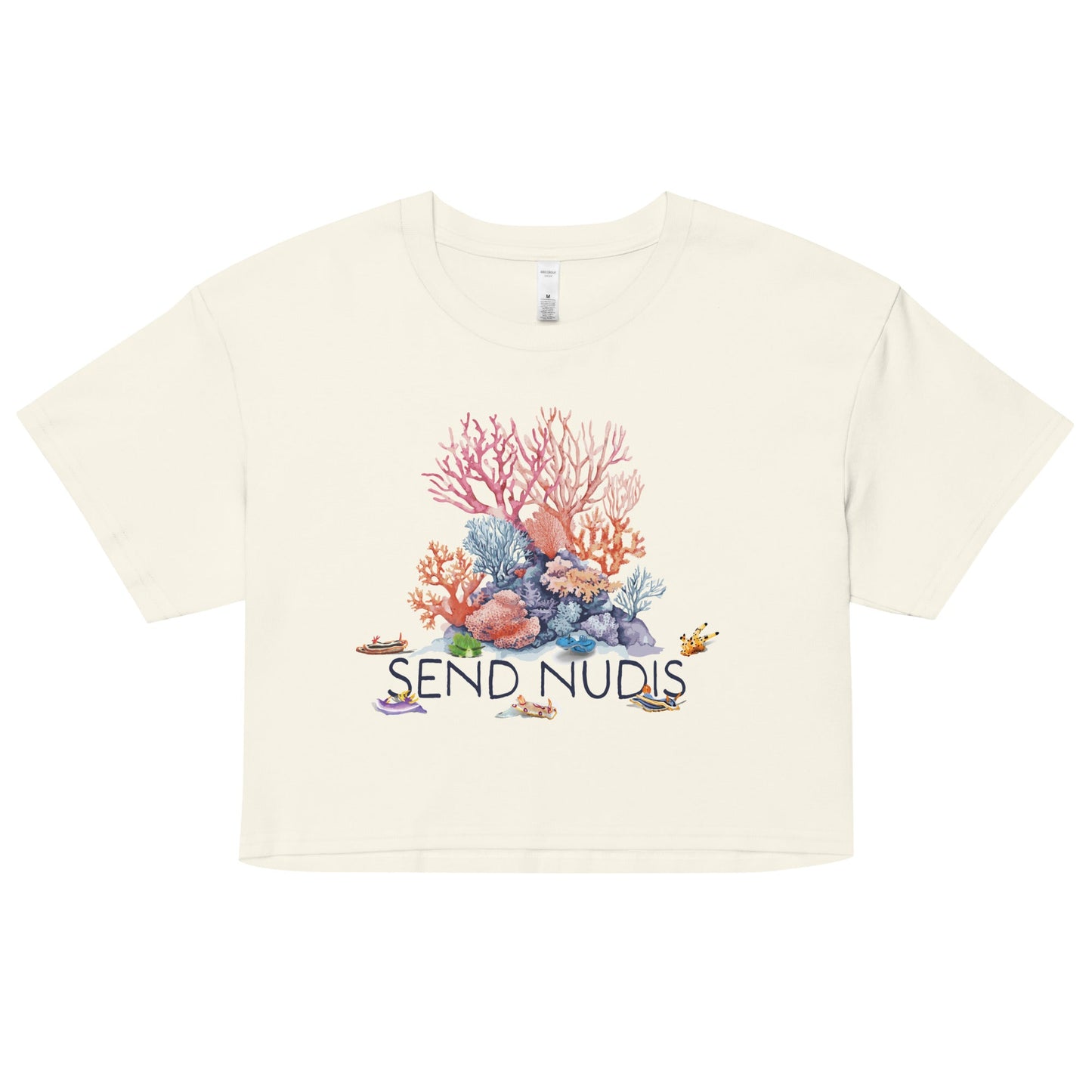 Salinity Swimwear Send Nudis Women’s Crop Top T-Shirt