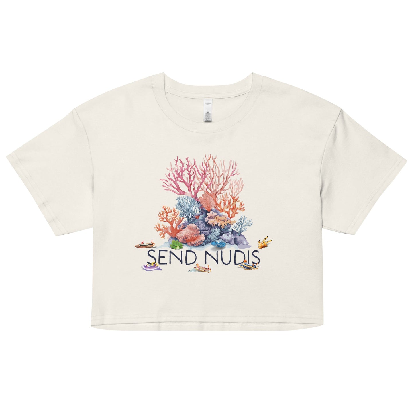 Salinity Swimwear Send Nudis Women’s Crop Top T-Shirt