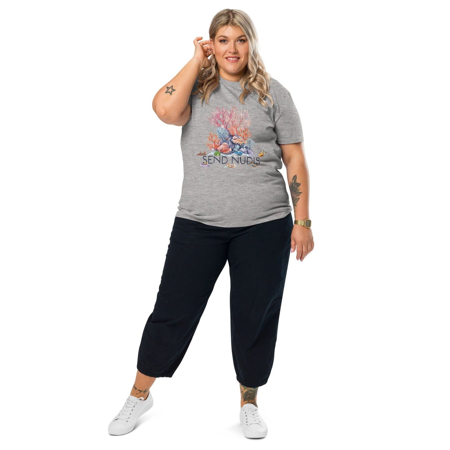 Salinity Swimwear Send Nudis Women's Organic Cotton T-shirt T-Shirt
