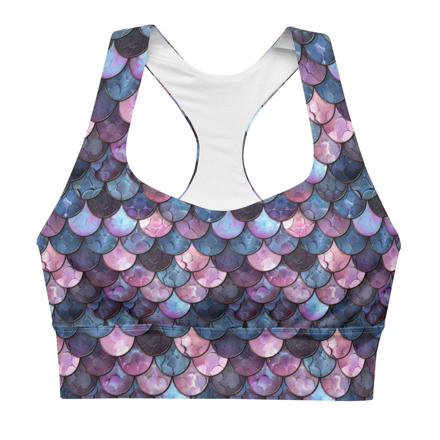 Salinity Swimwear Shadowy Sea Siren Eco Sports Bra Top Sports Top