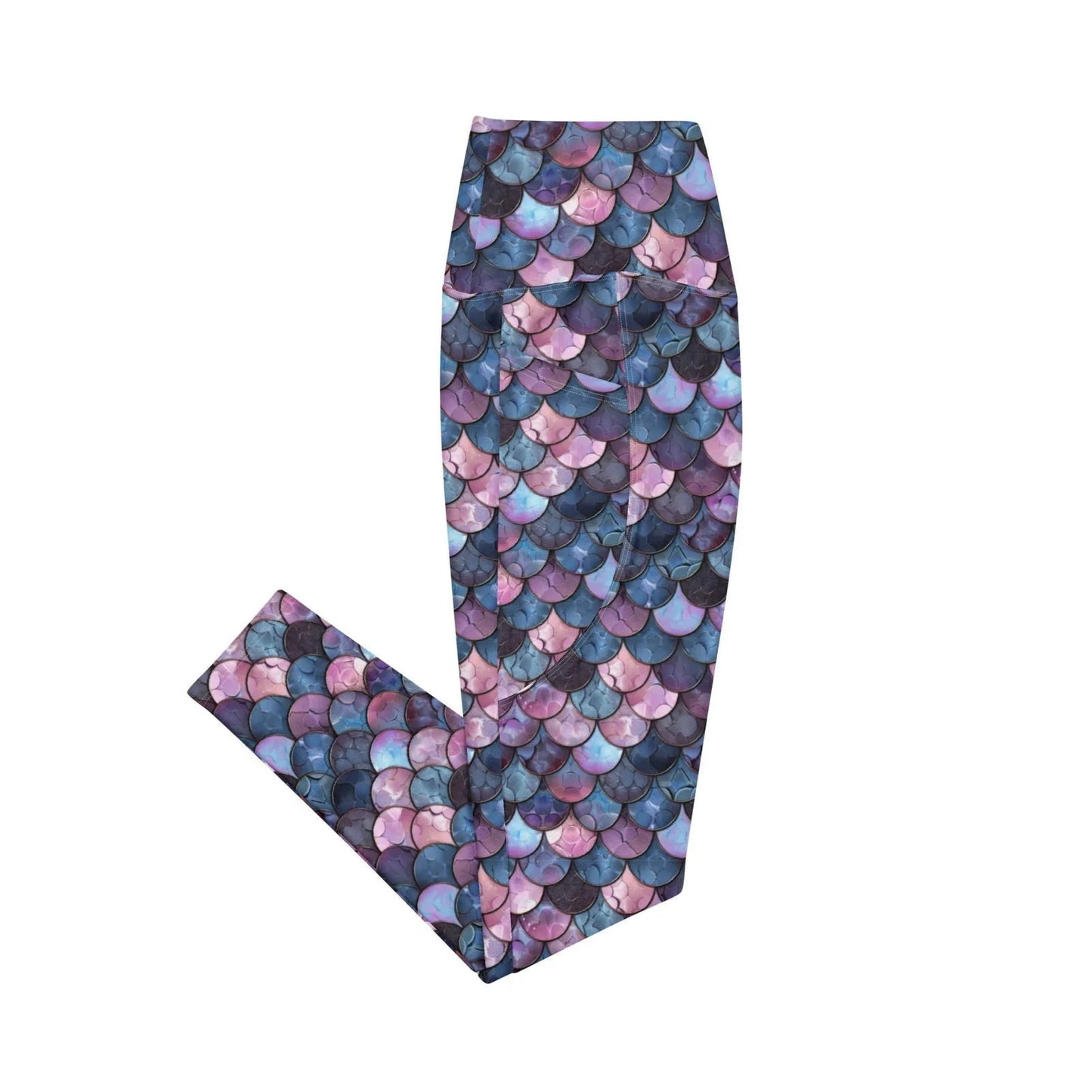 Shadowy Sea Siren Eco Swim Leggings With Pockets - Salinity Swimwear