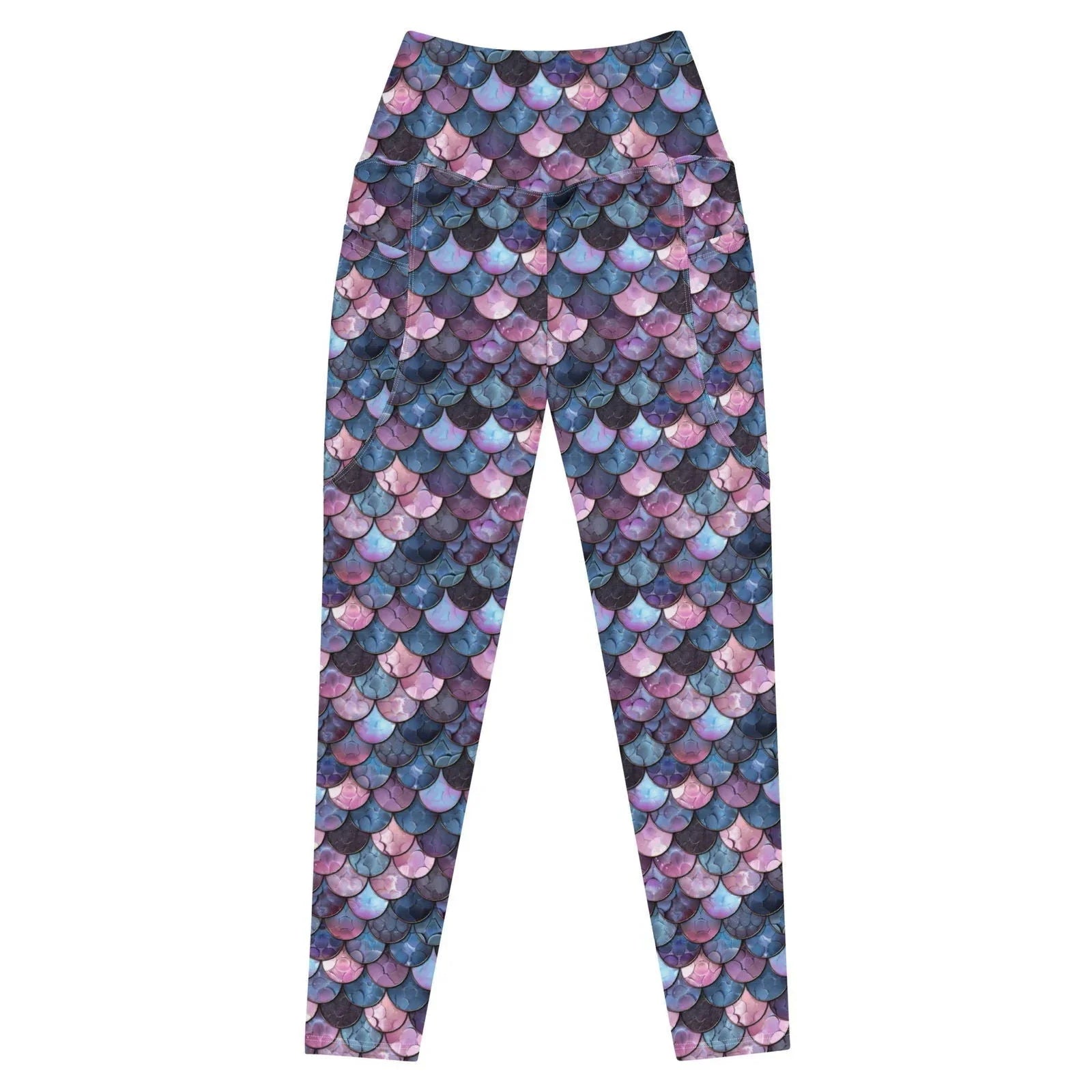 Shadowy Sea Siren Eco Swim Leggings With Pockets - Salinity Swimwear