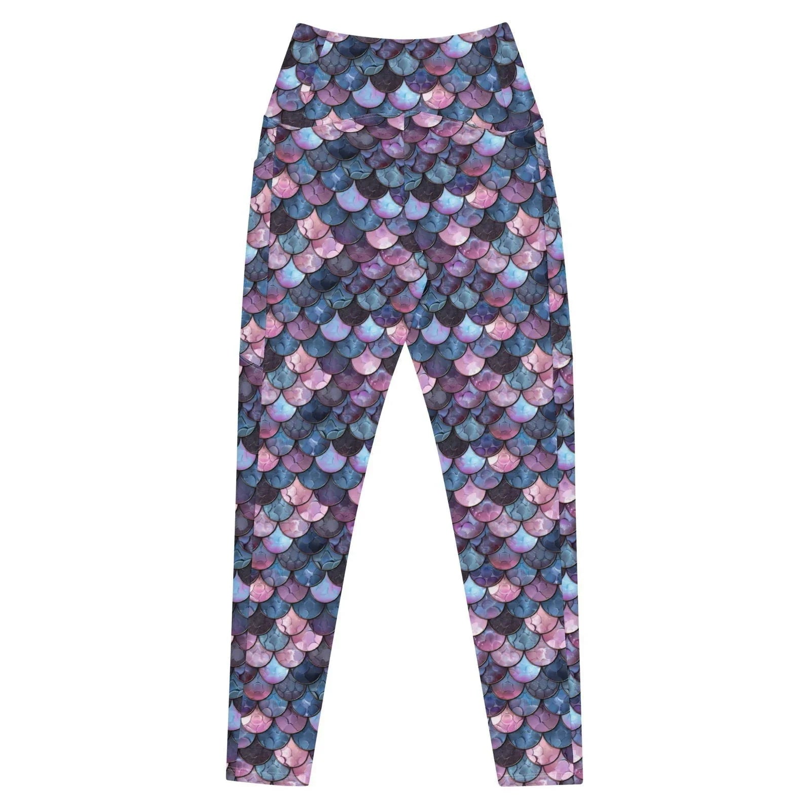 Shadowy Sea Siren Eco Swim Leggings With Pockets - Salinity Swimwear