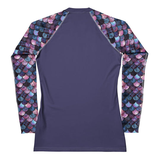 Salinity Swimwear Shadowy Sea Siren Women's Rash Guard Solid Rash Guard