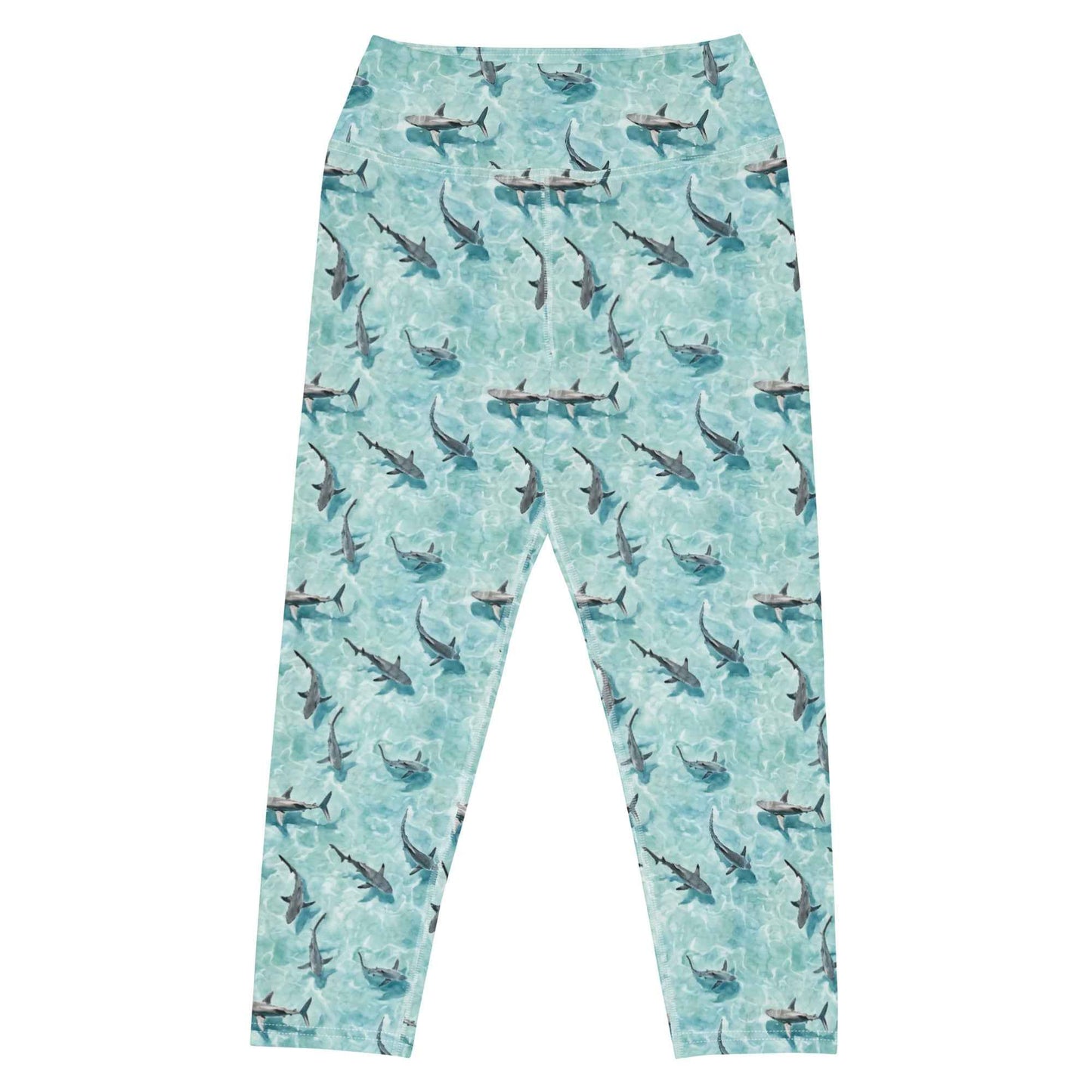 Shark Watch Capri Swim Leggings - Salinity Swimwear