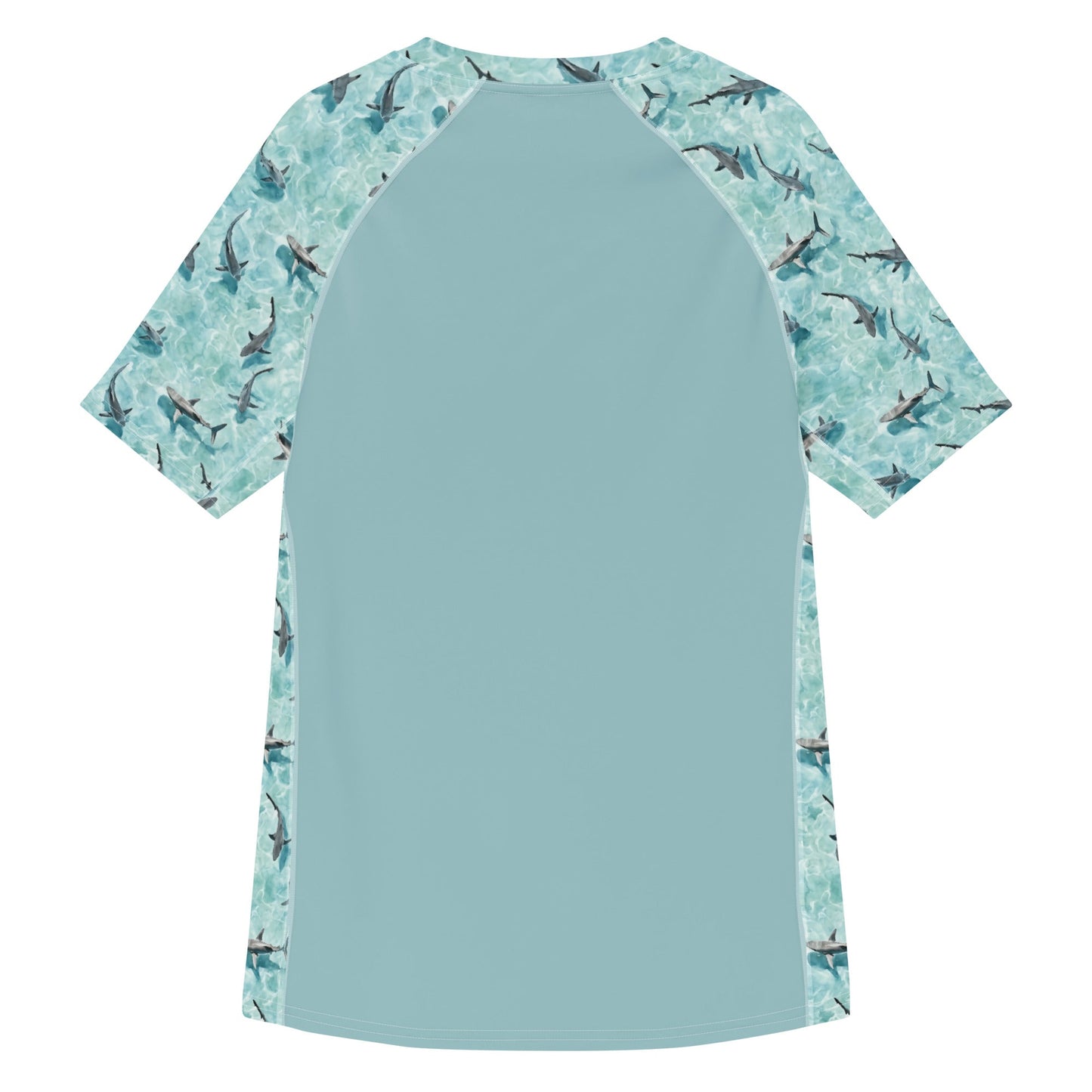 Shark Watch Men’s Short Sleeve Swim Shirt - Salinity Swimwear