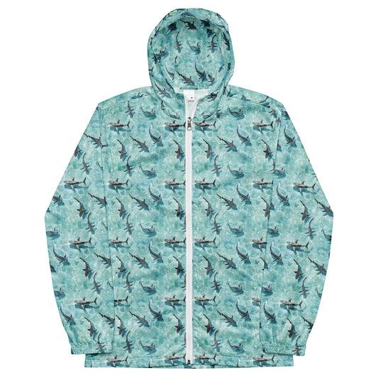 Shark Watch Men’s Windbreaker - Salinity Swimwear