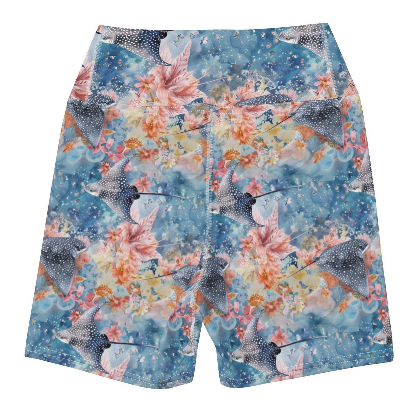 Salinity Swimwear Spotted Eagle Ray 4" Inch Dive Shorts Shorts
