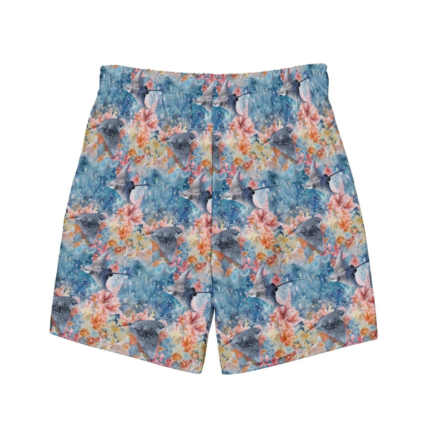 Spotted Eagle Ray Men's Swim Trunks - Salinity Swimwear