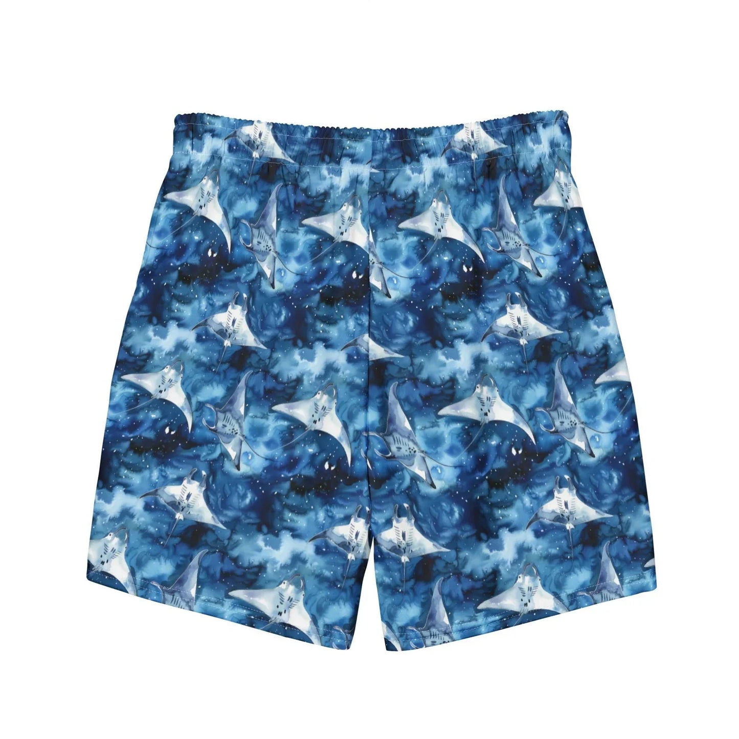 Starry Manta Ray Men's Swim Trunks - Salinity Swimwear
