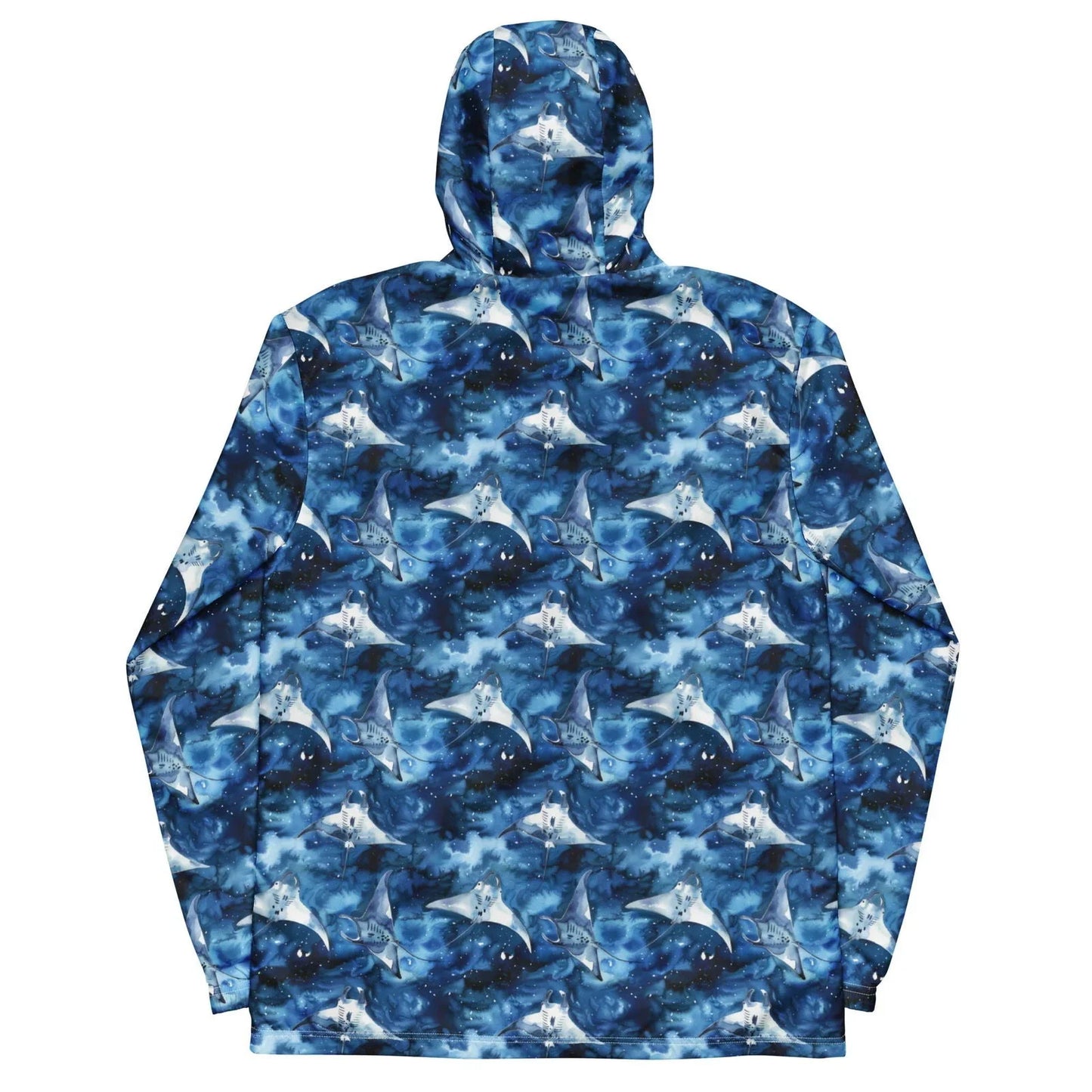 Starry Manta Ray Men’s Windbreaker - Salinity Swimwear