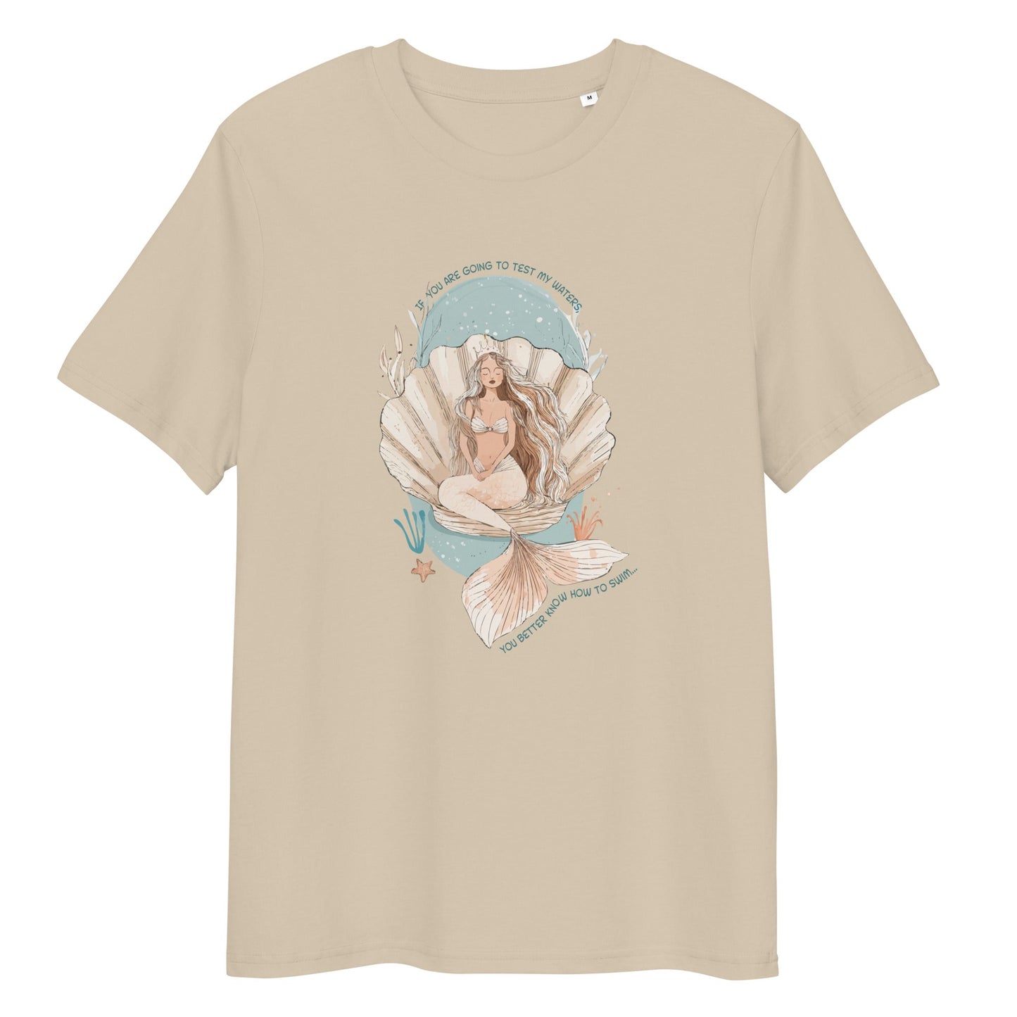 Salinity Swimwear Test My Waters Women’s Organic Cotton T-Shirt T-Shirt